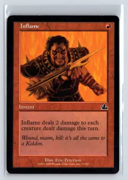 INFLAME - MTG Magic the Gathering Card - Prophecy - Common - Image 1