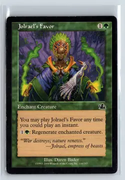 JOLRAEL'S FAVOR - MTG Magic the Gathering Card - Prophecy - Common - Image 1