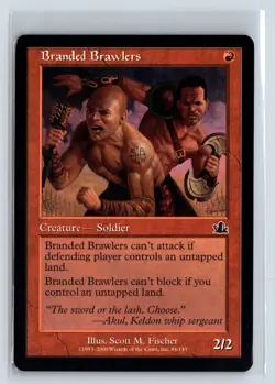 BRANDED BRAWLERS - MTG Magic the Gathering Card - Prophecy - Common - Image 1