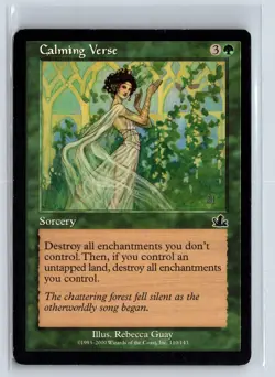 CALMING VERSE - MTG Magic the Gathering Card - Prophecy - Common - Image 1