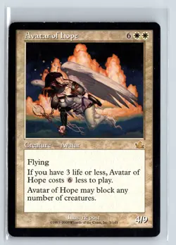 AVATAR OF HOPE - MTG Magic the Gathering Card - Prophecy - Rare - Image 1