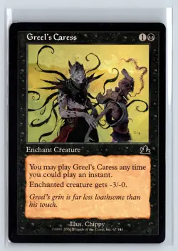 GREEL'S CARESS - MTG Magic the Gathering Card - Prophecy - Common - Image 1