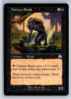 NAKAYA SHADE - MTG Magic the Gathering Card - Prophecy - Uncommon - Image 1
