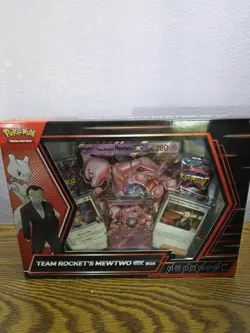 Pokemon TCG Team Rocket's Mewtwo ex Box Sealed New - Image 1