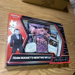 Pokemon TCG Team Rocket's Mewtwo ex Box Sealed New - Image 1