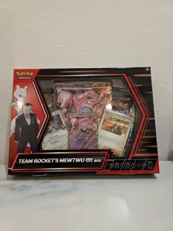 Pokemon TCG Team Rocket's Mewtwo ex Box Sealed New - Image 1