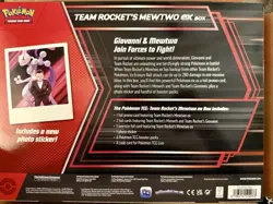 Pokemon TCG Team Rocket's Mewtwo ex Box Sealed New - Image 3