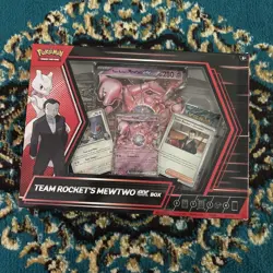 Pokemon TCG Team Rocket's Mewtwo ex Box Sealed New - Image 1
