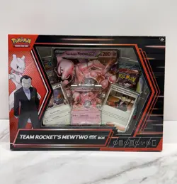 Pokemon TCG Team Rocket's Mewtwo ex Box Sealed New - Image 1