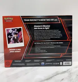 Pokemon TCG Team Rocket's Mewtwo ex Box Sealed New - Image 2