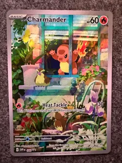 Pokemon Card Charmander SVP 044 Obsidian Flames Black Star Promo NM - Image 1