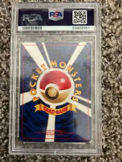 Pokemon Pichu Holo Rare Card Neo Genesis 172 Japanese Edition Graded Psa 8 - Image 2