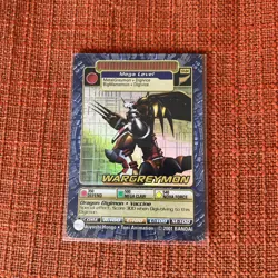 ST-84 WarGreymon Digimon Card Digi-Battle Street Starter Deck 2001 Bandai - Image 1