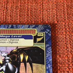 ST-84 WarGreymon Digimon Card Digi-Battle Street Starter Deck 2001 Bandai - Image 4