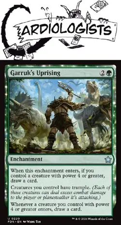 Garruk's Uprising 0220 | Magic the Gathering MTG | Foundations | NM - Image 1