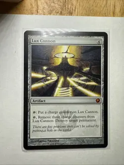 MTG Magic the Gathering Lux Cannon (173/259) Scars of Mirrodin LP - Image 1
