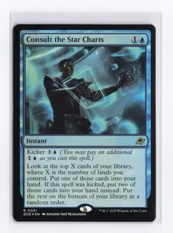 Consult the Star Charts (Foil) 0051 (R) MTG Edge of Eternities (EOE) - Image 1