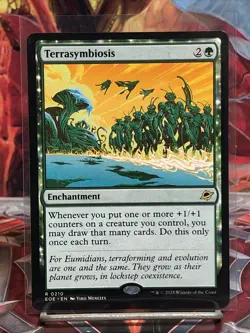 Terrasymbiosis (Non-foil) Edge of Eternities 0210 Rare MTG - Image 1