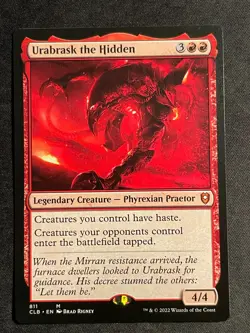 MTG Urabrask the Hidden, NM-Mint, (CLB #811) Regular - Image 1