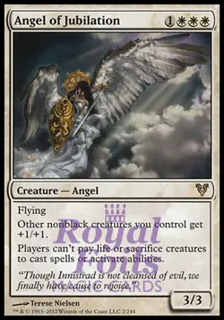 Angel of Jubilation 1x FOIL AVR MTG Avacyn Restored Mythic MINT white - Image 1