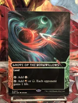 Grove of the Burnwillows (Non-foil) [Borderless] EoE: Stellar Sight 0017 M MTG - Image 1