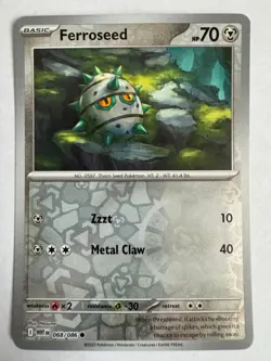 Pokemon TCG - Ferroseed - 068/086 - (Reverse Holo) - SV: White Flare - Image 1