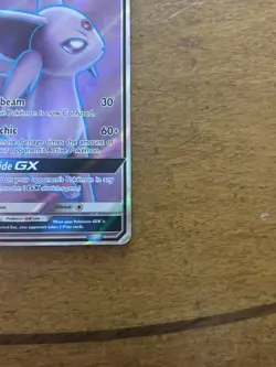Espeon GX (Full Art) 140/149 SM Base Set Holo Pokemon TCG NM - Image 4