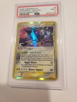 Pokemon Gyarados EX Holon Phantoms Reverse Holo Rare #8 PSA 9 Mint - Image 1