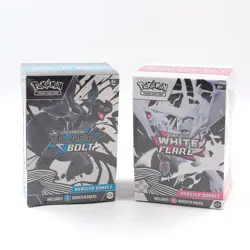 Pokemon TCG Black Bolt & White Flare Booster Bundle Set of 2 NEW Sealed - Image 1