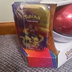 Pokemon TCG Sam’s 3-Pack Poke Ball + 2 Kanto Power Mini Tins k-19, XY Evolutions 820650106361 - Image 3