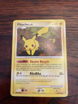 Pikachu 94/123 Pokemon - Mysterious Treasures 2007 - LP - Image 1