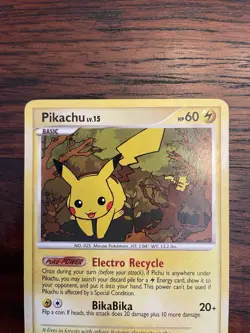 Pikachu 94/123 Pokemon - Mysterious Treasures 2007 - LP - Image 2