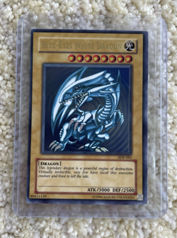 Blue Eyes White Dragon SDK-001 YuGiOh Starter Deck Kaiba Unlimited ENG MP/LP - Image 1