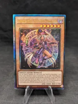 Apprentice Illusion Magician-RA04-EN054- Yugioh -Quarter Century Stamp-MISCUT-NM - Image 1