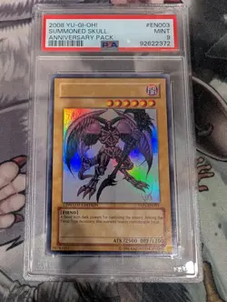 Summoned Skull YAP1-EN003 Ultra Rare Promo PSA 9 MINT Yugioh - Image 1