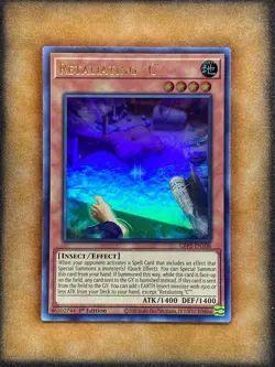 Yugioh Retaliating “C” GFP2-EN108 Ultra Rare 1st Ed NM - Image 1