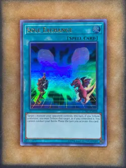 Yugioh Soul Exchange LCKC-EN038 Ultra Rare NM - Image 1