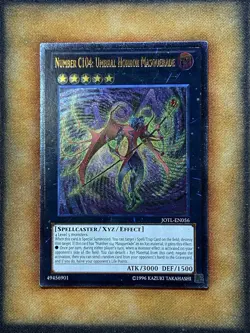 Yugioh Number C104: Umbral Horror Masquerade JOTL-EN056 Ultimate Rare NM - Image 1