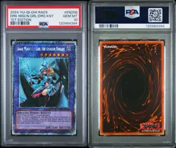 PSA 10 Dark Magician Girl the Dragon Knight RA03-EN258 Yugioh Secret Rare - Image 3