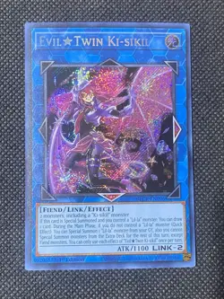 YuGiOh! - Evil Twin Ki-sikil BLCR-EN096 Secret Rare 1st Edition Near Mint - Image 1
