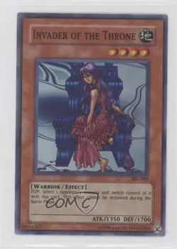 Invader of the Throne English North America YuGiOh Spell Ruler #SRL-026 2002 - Image 1