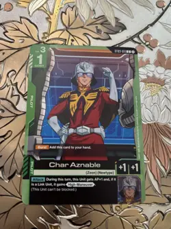 Gundam Card Game Char Aznable ST03-011 - Image 1
