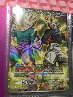 Son Goten Trunks Super Saiyan Tag Team Dragon Ball Super Card Game Ex14-04 Foil - Image 1