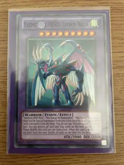 Yu-Gi-Oh Elemental Hero Storm Neos LCGX-EN073 Near Mint Card - Image 2
