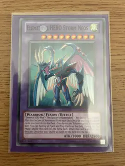 Yu-Gi-Oh Elemental Hero Storm Neos LCGX-EN073 Near Mint Card - Image 4