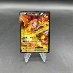 Pokemon TCG Charizard EX Ultra Rare Red Blue Black Star Promo Holo Card XY121 - Image 3