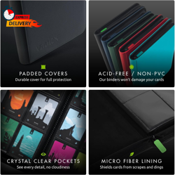 Vault X 12 Pocket Trading Card Zip Binder, 480 Cards, Premium Exo-Tec Album Mate - Image 5