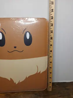 Pokemon Eevee Card Binder TCG 9 Pockets 50 Sleeves Holds 400 New - Image 4