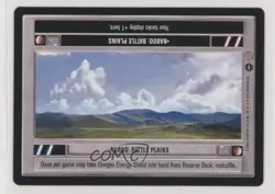 2001 Star Wars Customizable Card Game: Coruscant Naboo: Battle Plains #NBPL - Image 1
