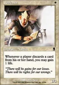 Confessor - Odyssey #15/350 MTG Magic The Gathering - Image 1